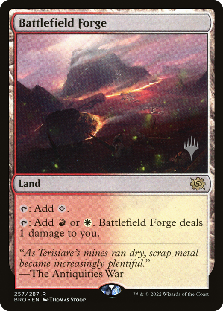 Battlefield Forge (PPBRO-257) [Promo Pack: The Brothers' War Promos]