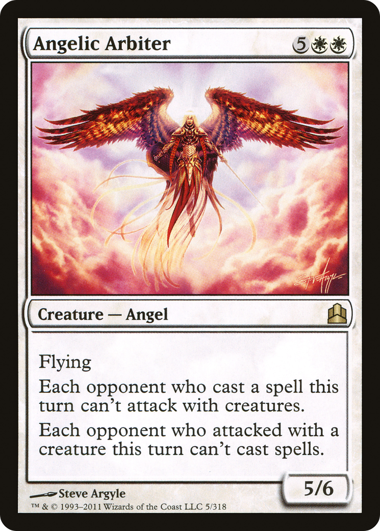 Angelic Arbiter (CMD-005) [Commander 2011]
