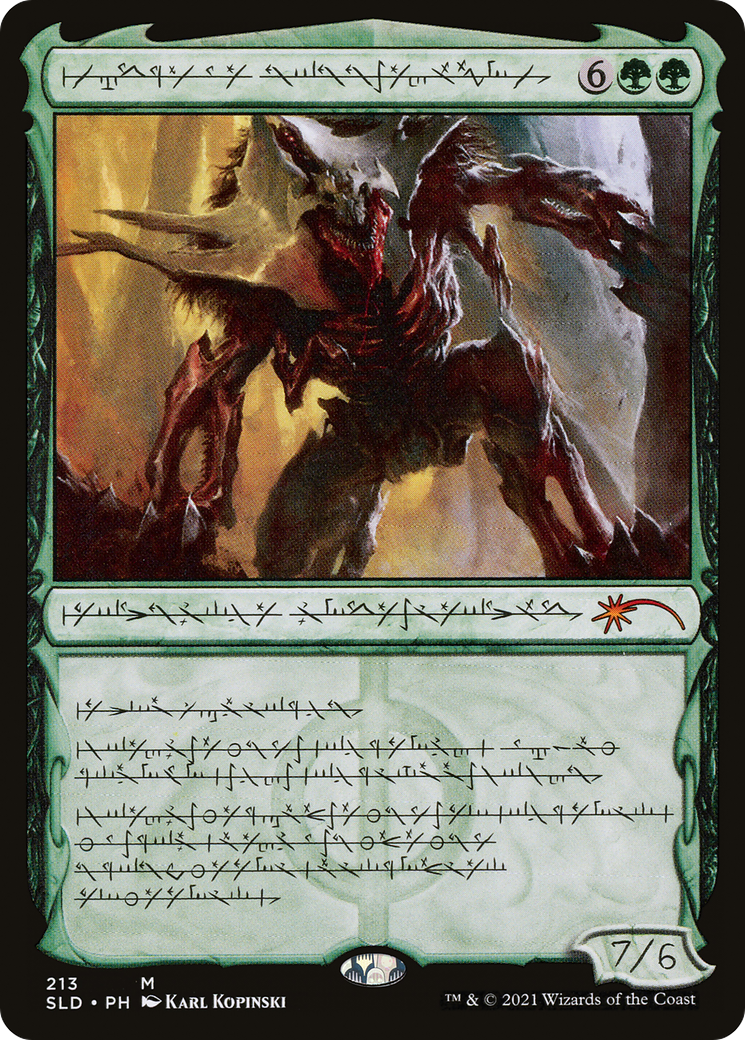 Vorinclex, Voice of Hunger (SLD-213) [Secret Lair Drop] Foil