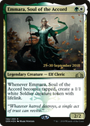 Emmara, Soul of the Accord (PRE-168S) [Guilds of Ravnica Promos] Foil