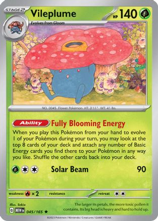 Vileplume - 045/165 45 - [Deck Exclusives]