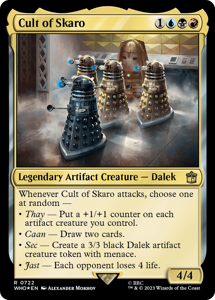 Cult of Skaro (WHO-722) [Doctor Who] Foil