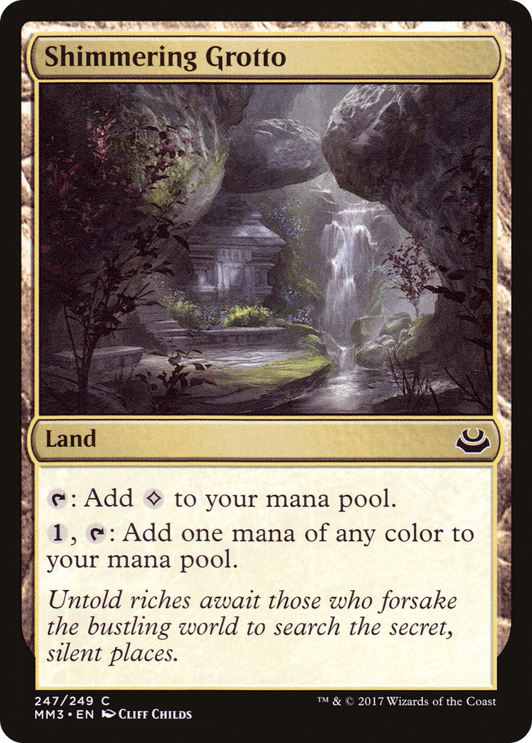 Shimmering Grotto (MM3-247) [Modern Masters 2017]