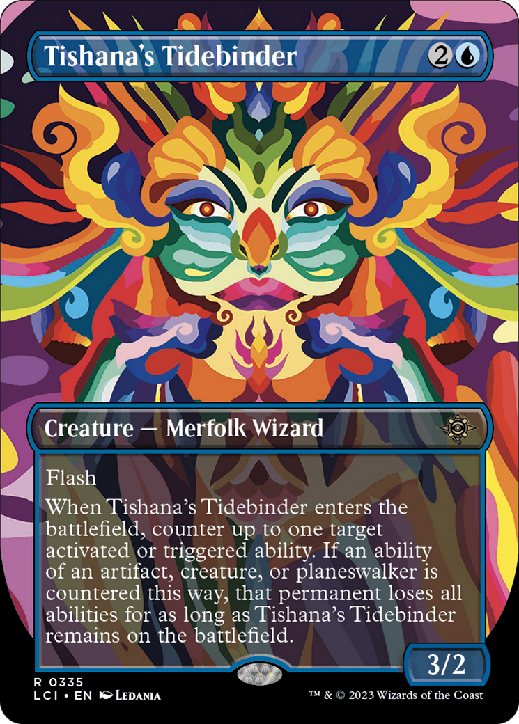 Tishana's Tidebinder (LCI-335) [The Lost Caverns of Ixalan] (Borderless) Foil