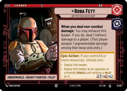 Boba Fett - Any Methods Necessary (009/262) [Jump to Lightspeed]