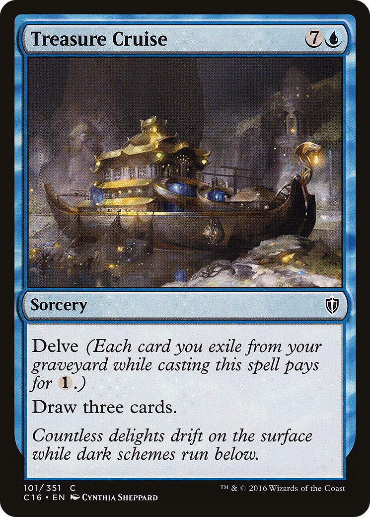 Treasure Cruise (C16-101) [Commander 2016]