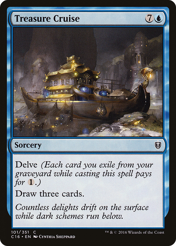 Treasure Cruise (C16-101) [Commander 2016]