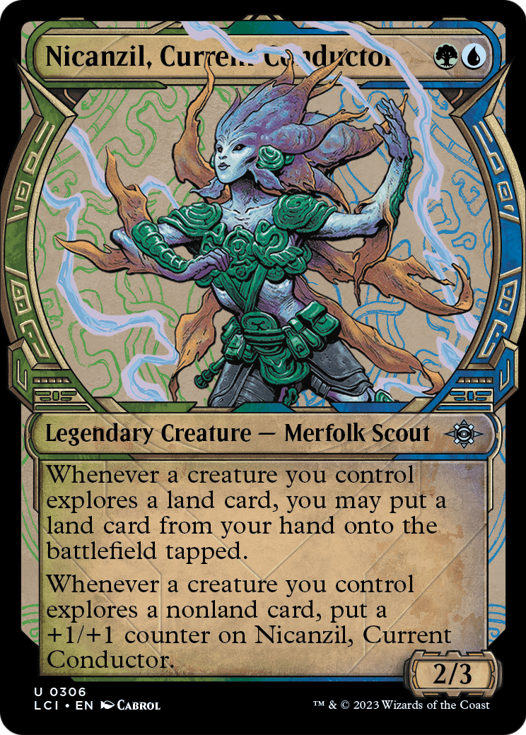 Nicanzil, Current Conductor (Showcase) (LCI-306) [The Lost Caverns of Ixalan]
