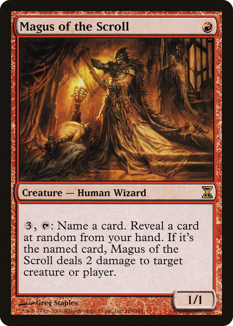 Magus of the Scroll (TSP-169) [Time Spiral]