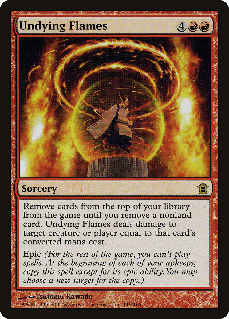 Undying Flames (SOK-119) [Saviors of Kamigawa]