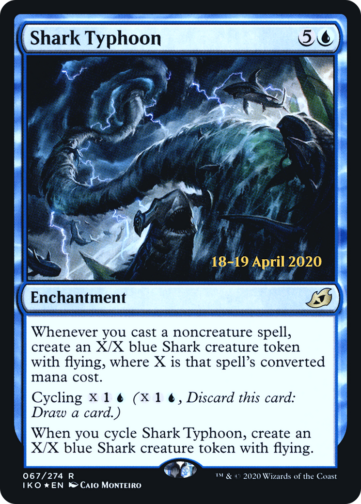 Shark Typhoon (PRE-67S) [Ikoria: Lair of Behemoths Promos] Foil