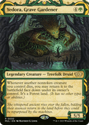 Yedora, Grave Gardener (MUL-030) [Multiverse Legends]: (Showcase) (Borderless) Foil