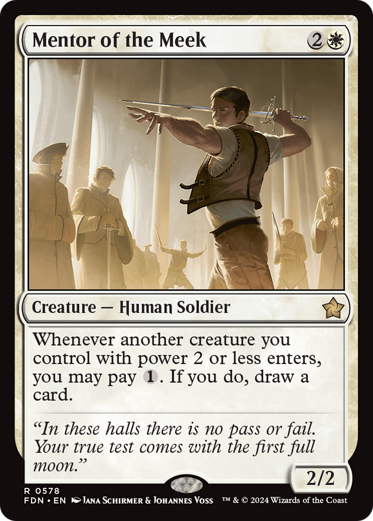 Mentor of the Meek (FDN-578) [Foundations]