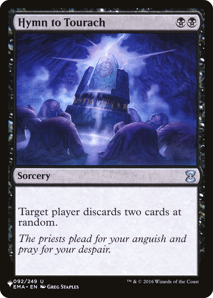 Hymn to Tourach (LIST-EMA-92) [The List]