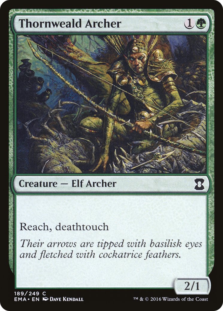 Thornweald Archer (EMA-189) [Eternal Masters]