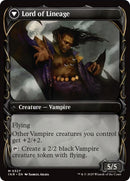 Bloodline Keeper // Lord of Lineage (INR-327) [Innistrad Remastered]: (Showcase) Foil