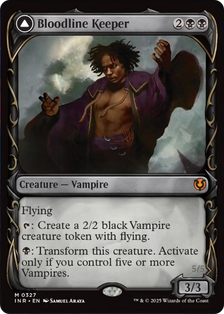 Bloodline Keeper // Lord of Lineage (INR-327) [Innistrad Remastered]: (Showcase)