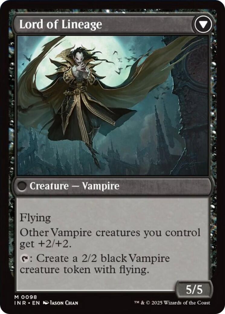 Bloodline Keeper // Lord of Lineage (INR-098) [Innistrad Remastered]