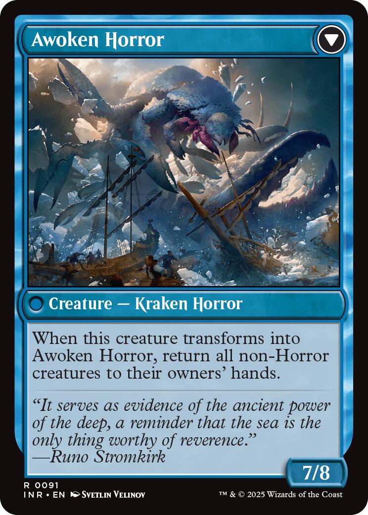 Thing in the Ice // Awoken Horror (INR-091) [Innistrad Remastered]