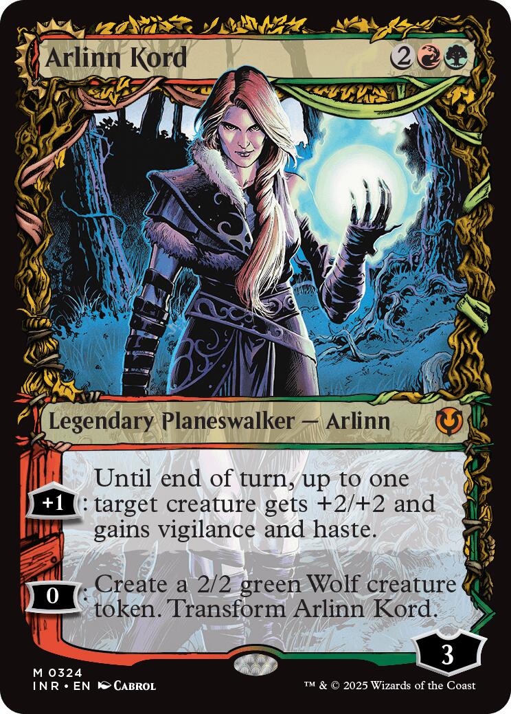 Arlinn Kord // Arlinn, Embraced by the Moon (INR-324) [Innistrad Remastered]: (Showcase) Foil