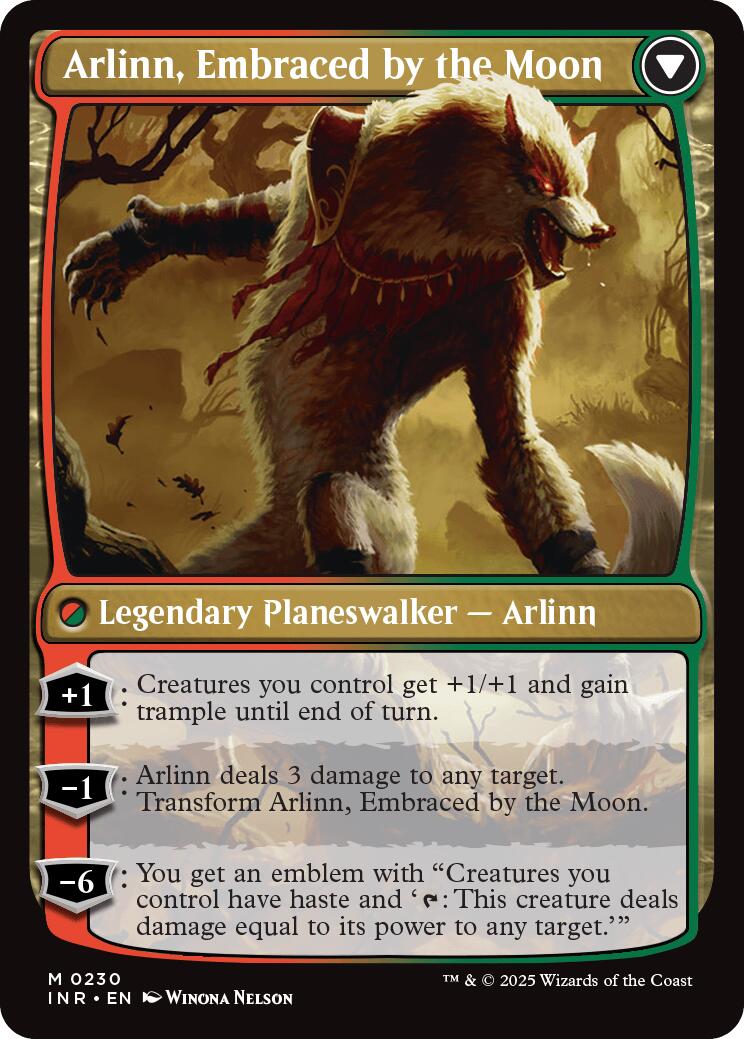 Arlinn Kord // Arlinn, Embraced by the Moon (INR-230) [Innistrad Remastered] Foil