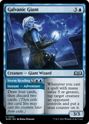 Galvanic Giant // Storm Reading (WOE-052) [Wilds of Eldraine]