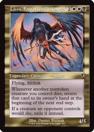 Liesa, Forgotten Archangel (Retro Frame) (INR-433) [Innistrad Remastered]