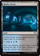 Murky Sewer (DSK-263) [Duskmourn: House of Horror] Foil