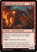 Smoldering Werewolf // Erupting Dreadwolf (INR-171) [Innistrad Remastered] Foil