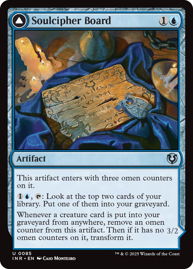 Soulcipher Board // Cipherbound Spirit (INR-085) [Innistrad Remastered] Foil