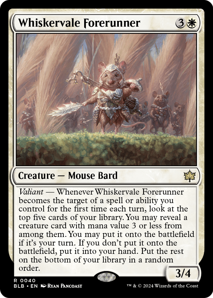 Whiskervale Forerunner (BLB-040) [Bloomburrow]