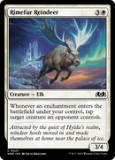 Rimefur Reindeer (WOE-027) [Wilds of Eldraine] Foil