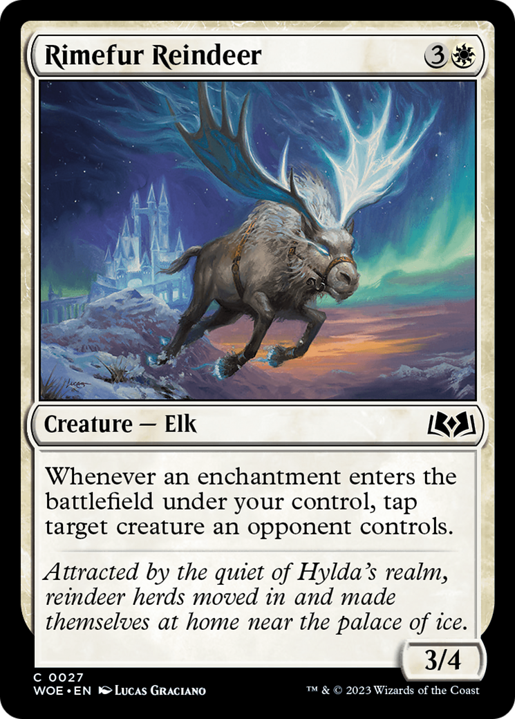 Rimefur Reindeer (WOE-027) [Wilds of Eldraine]
