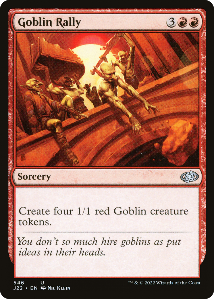 Goblin Rally (J22-546) [Jumpstart 2022]
