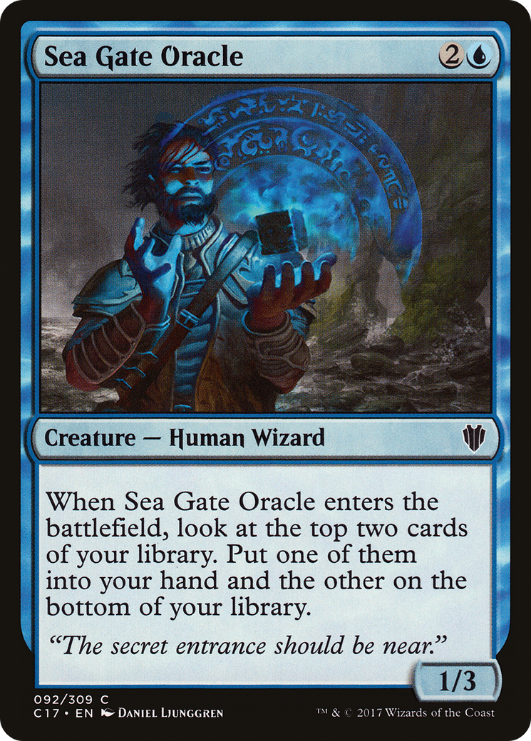 Sea Gate Oracle (C17-092) [Commander 2017]