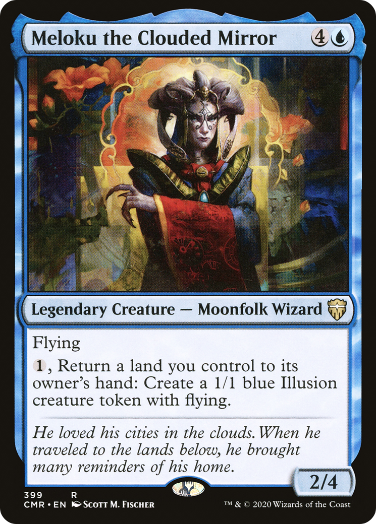 Meloku the Clouded Mirror (CMR-399) [Commander Legends]