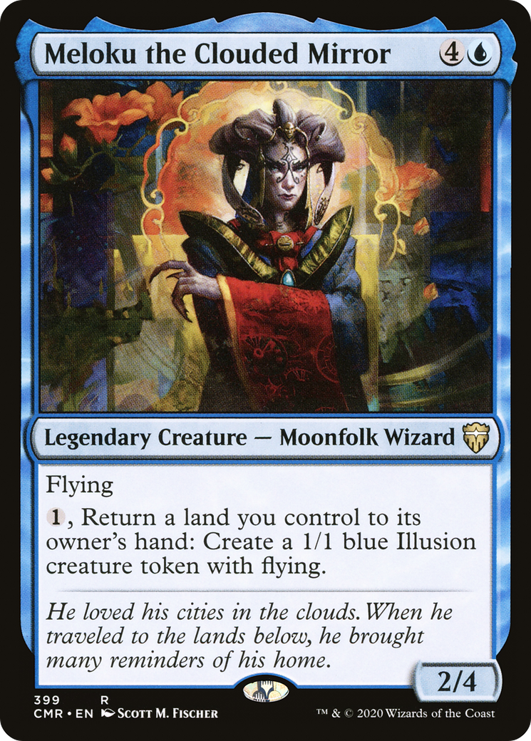 Meloku the Clouded Mirror (CMR-399) [Commander Legends]