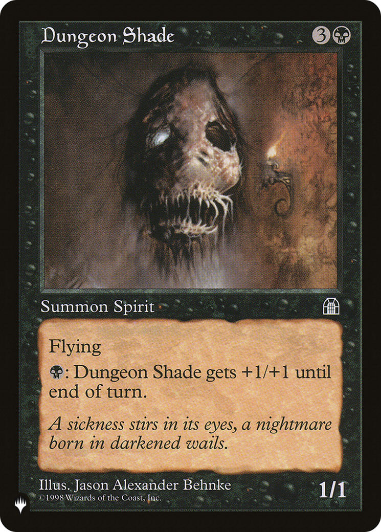 Dungeon Shade (LIST-STH-58) [The List]
