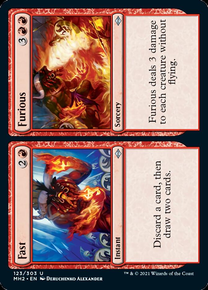 Fast // Furious (MH2-123) [Modern Horizons 2] Foil