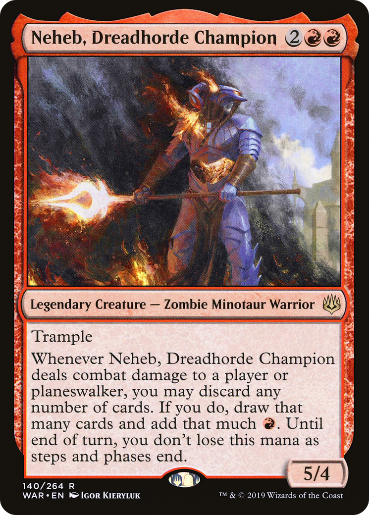 Neheb, Dreadhorde Champion (WAR-140) [War of the Spark]
