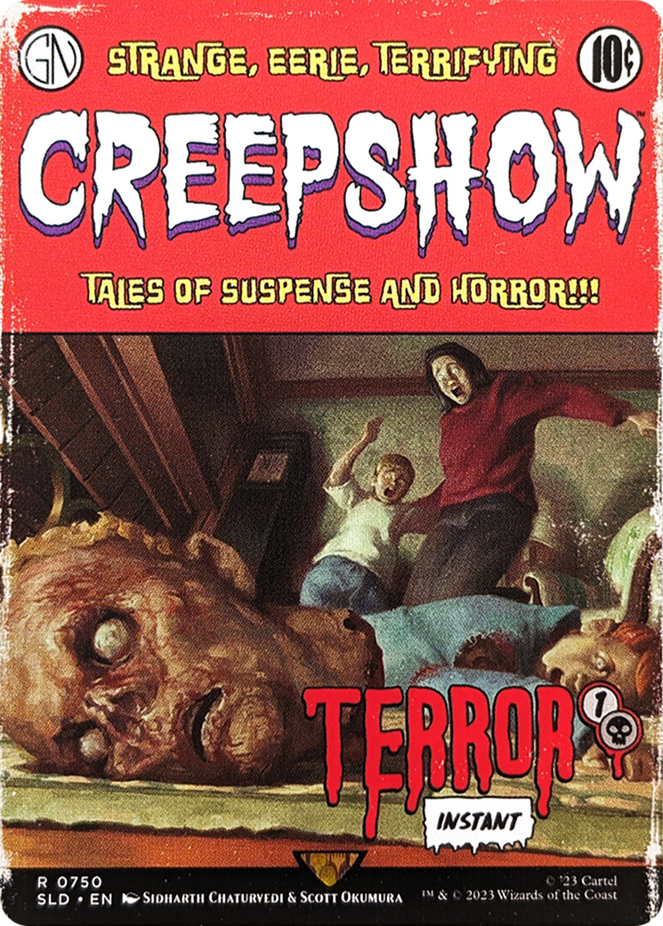 Terror // Terror (SLD-750) [Secret Lair Drop] (Borderless)