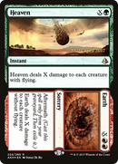 Heaven // Earth (PRE-224S) [Amonkhet Promos] Foil