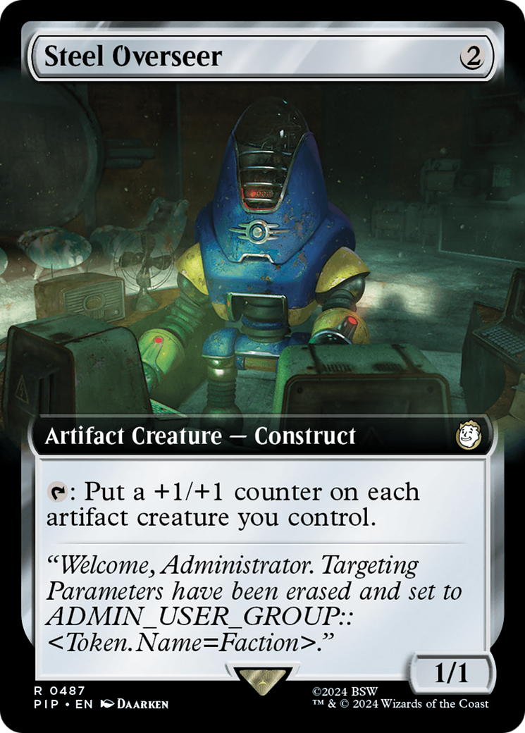 Steel Overseer (PIP-487) [Fallout]: (Extended Art)