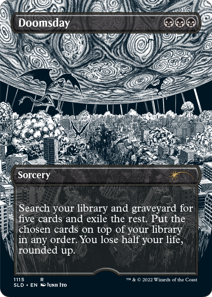 Doomsday (Borderless) (SLD-1115) (Borderless) [Secret Lair Drop]