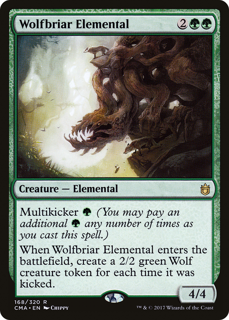 Wolfbriar Elemental (CMA-168) [Commander Anthology]