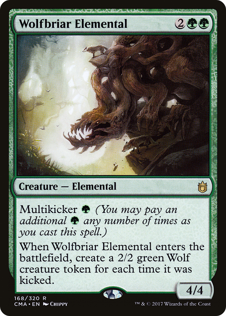 Wolfbriar Elemental (CMA-168) [Commander Anthology]