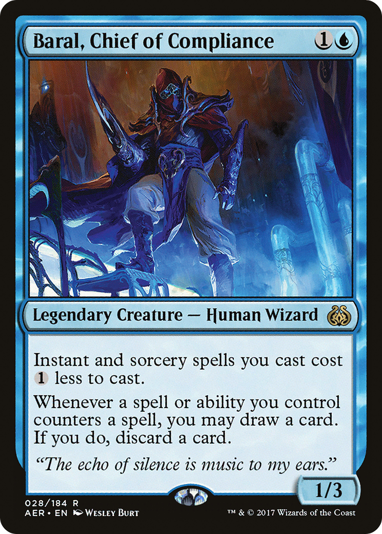 Baral, Chief of Compliance (AER-028) [Aether Revolt] Foil