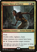Samut, Voice of Dissent (AKH-205) [Amonkhet] Foil