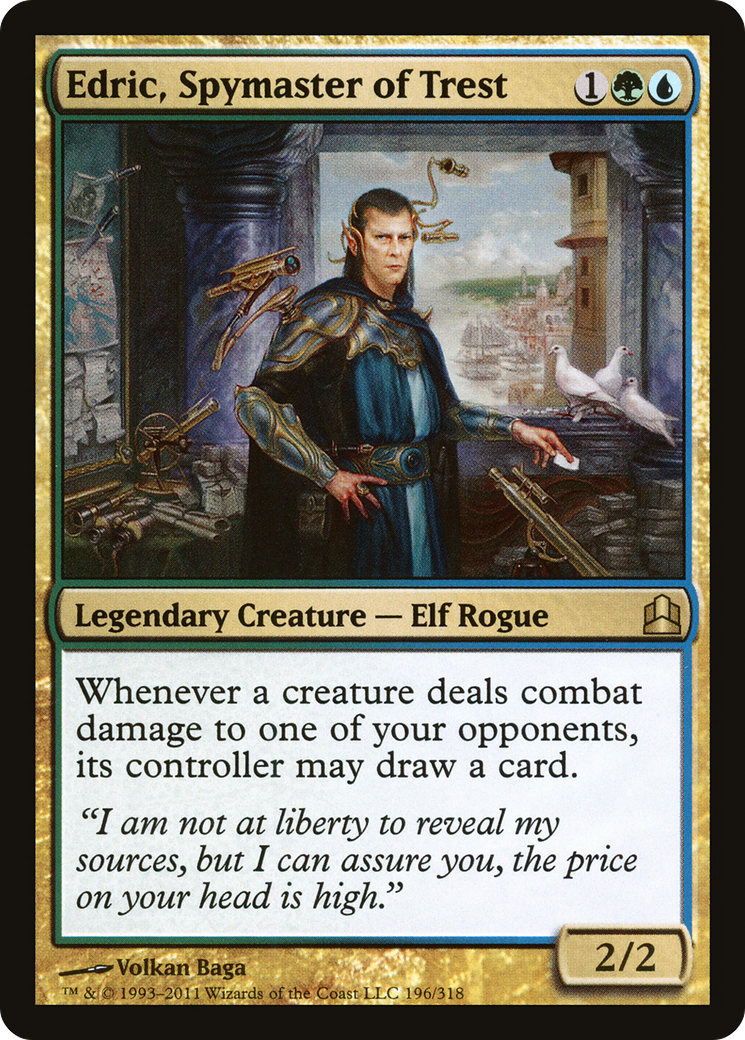 Edric, Spymaster of Trest (CMD-196) [Commander 2011]
