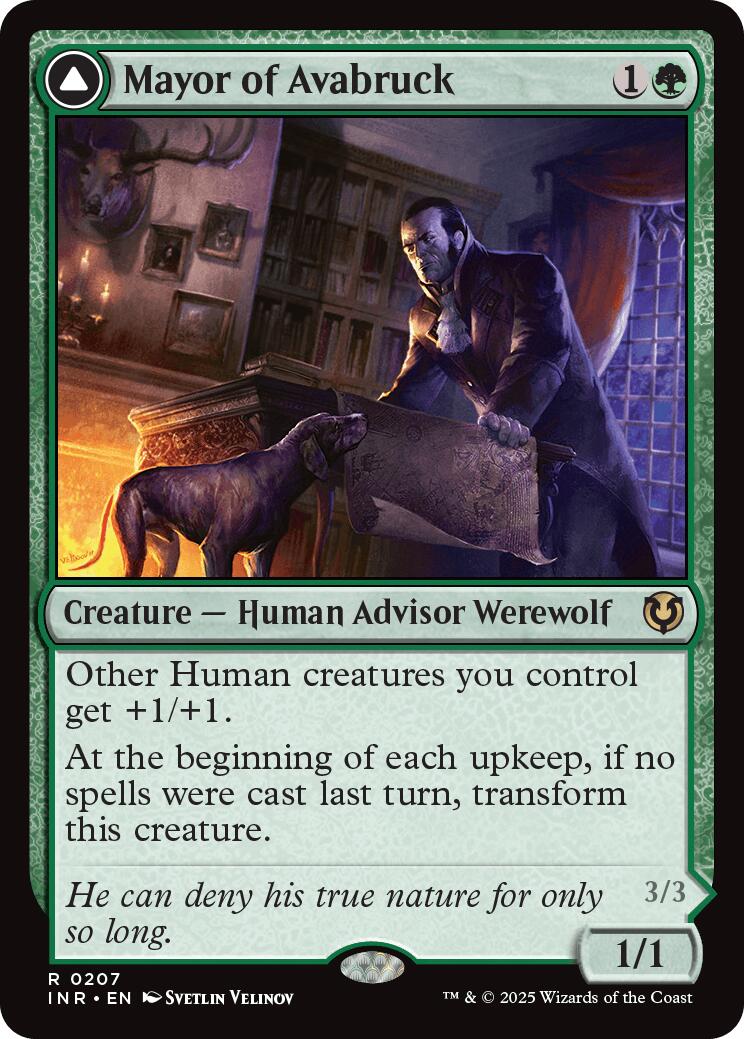 Mayor of Avabruck // Howlpack Alpha (INR-207) [Innistrad Remastered]